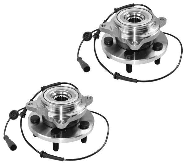 Front (Left + Right Pair) Wheel Bearings Hub + Abs Sensor For Land Rover: Discovery TAY100060 - D2P Autoparts