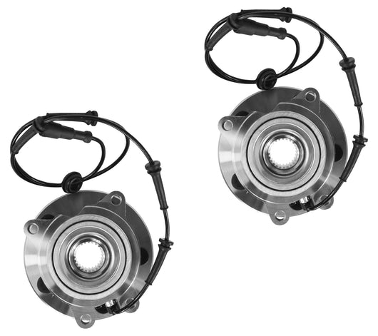 Front (Left + Right Pair) Wheel Bearings Hub + Abs Sensor For Land Rover: Discovery TAY100060 - D2P Autoparts