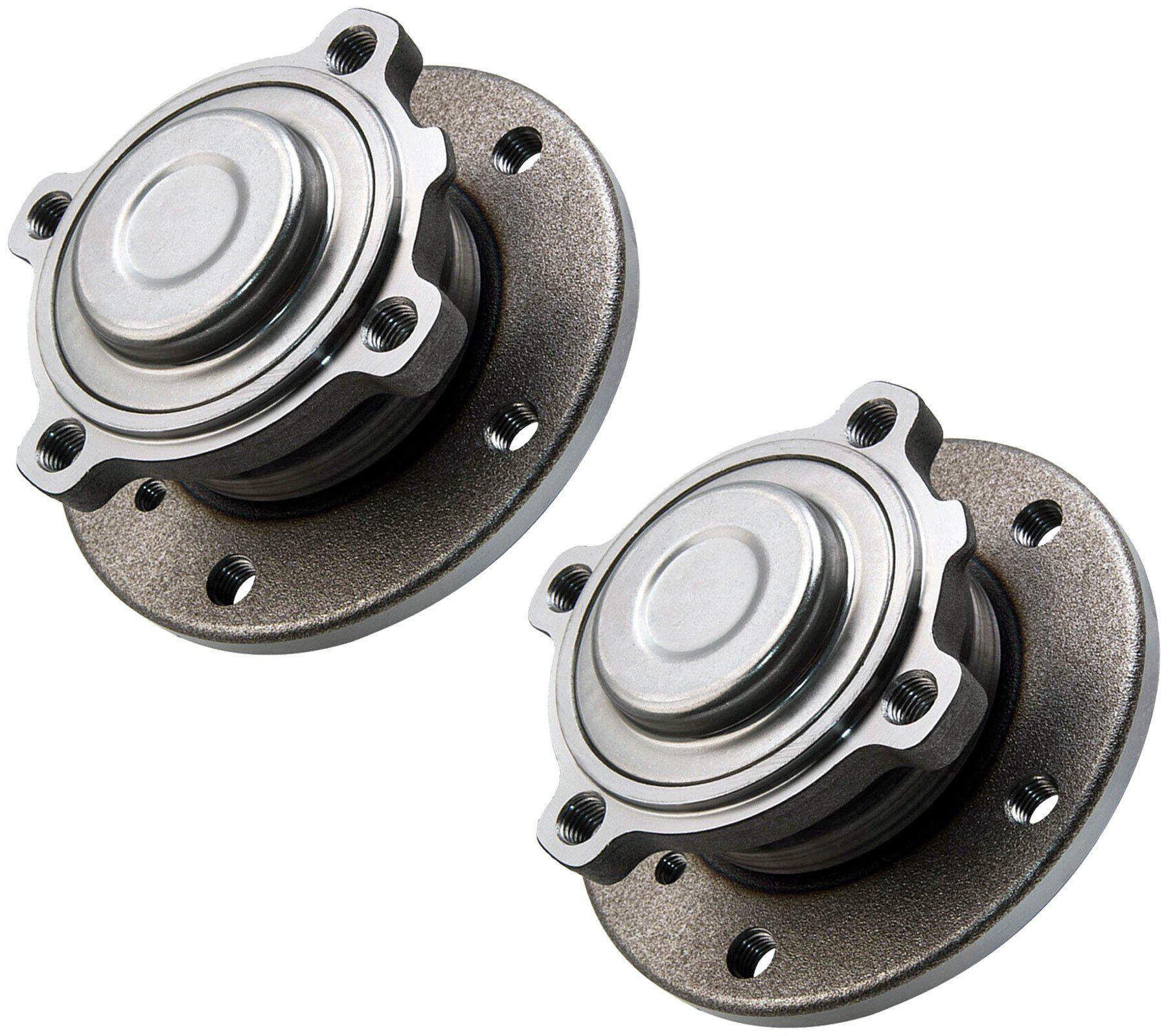 Front Left & Right Pair Wheel Bearings Hub For Bmw - D2P Autoparts