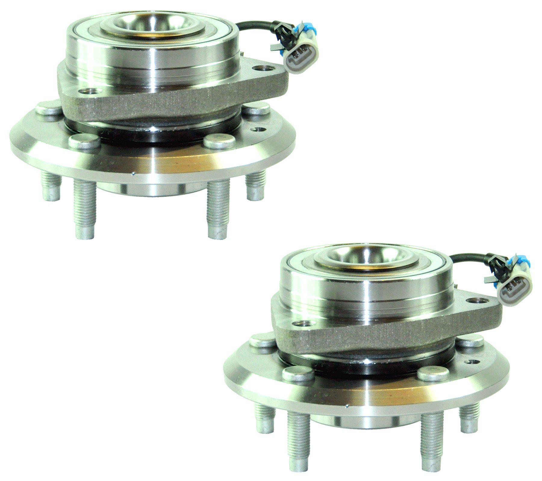 Front Left +Right Wheel Bearing Hub Pair + Abs Sensor For Chevrolet and Opel-Vauxhall - D2P Autoparts