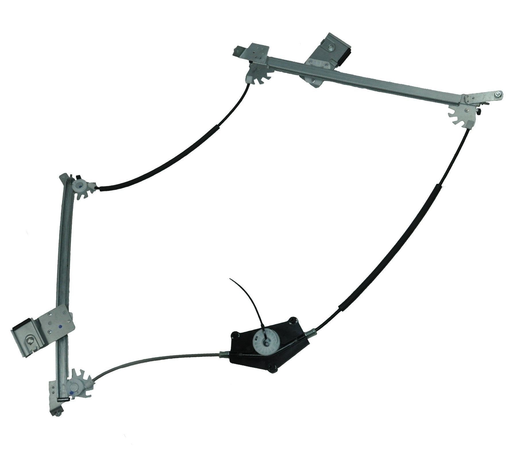 Front Left Window Regulator W/O Motor For Porsche: 911.0, Boxster, and Cayman - D2P Autoparts