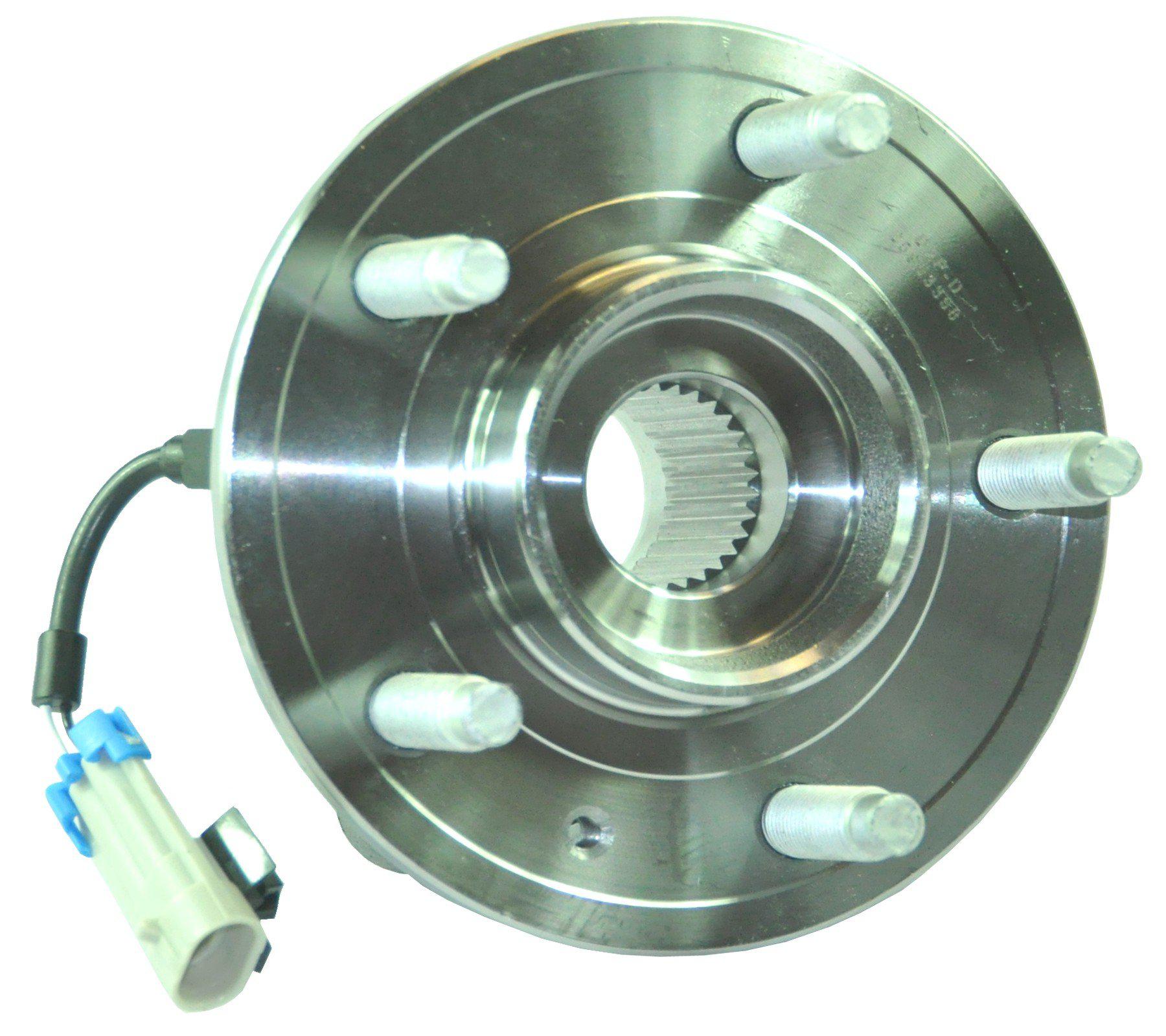 Front Left/Right Wheel Bearing Hub + Abs Sensor For Chevrolet and Opel-Vauxhall - D2P Autoparts