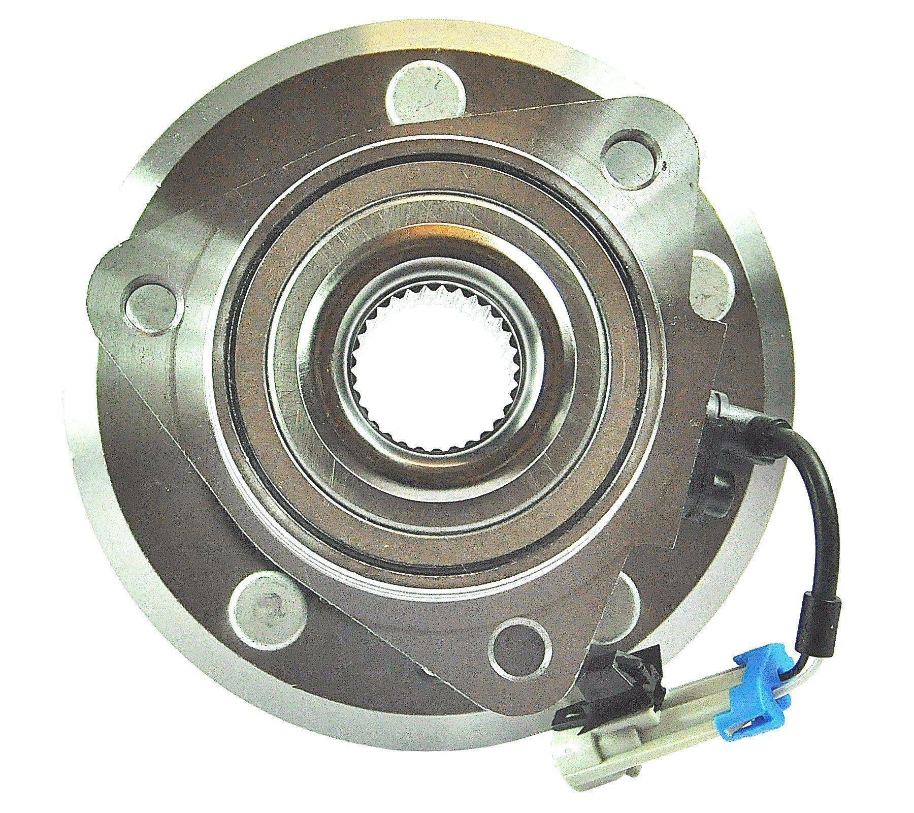 Front Left/Right Wheel Bearing Hub + Abs Sensor For Chevrolet and Opel-Vauxhall - D2P Autoparts