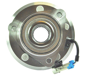 Front Left/Right Wheel Bearing Hub + Abs Sensor For Chevrolet and Opel-Vauxhall - D2P Autoparts