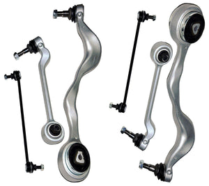 Front Lower Suspension Track Control Arms (Left & Right) For BMW 1 Series, 3 Series, X1, and Z4, - D2P Autoparts