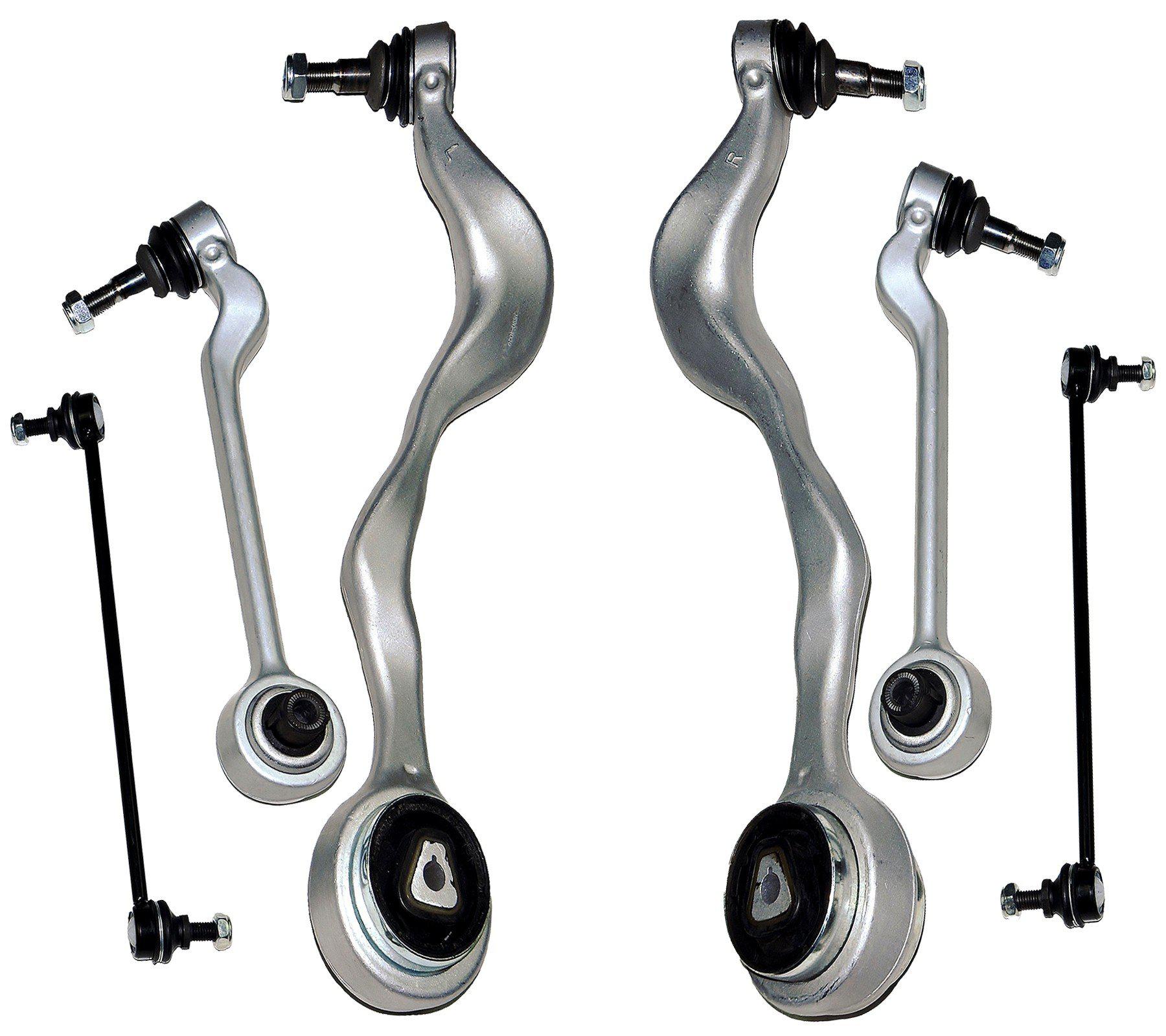 Front Lower Suspension Track Control Arms (Left & Right) For BMW 1 Series, 3 Series, X1, and Z4, - D2P Autoparts