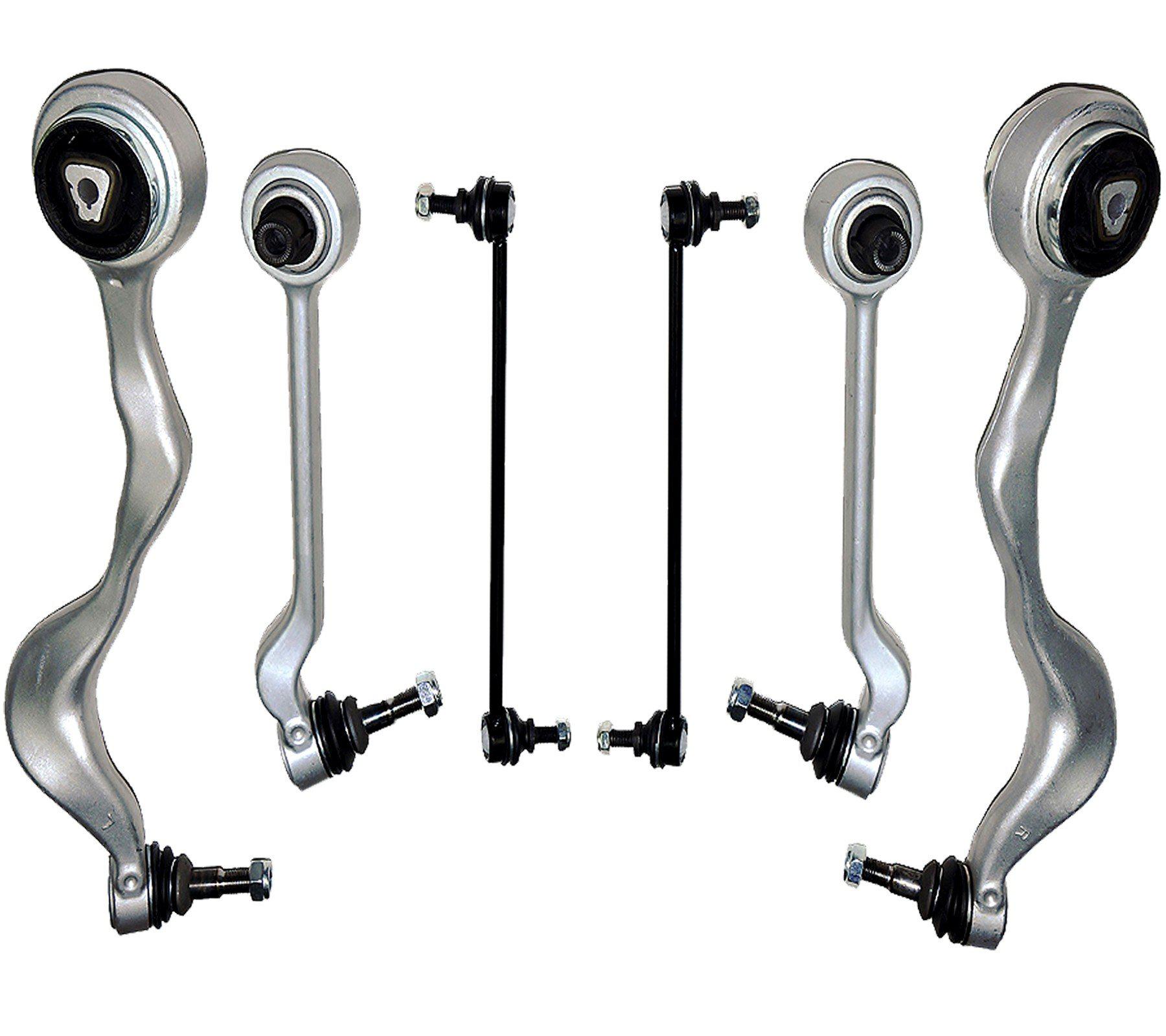 Front Lower Suspension Track Control Arms (Left & Right) For BMW 1 Series, 3 Series, X1, and Z4, - D2P Autoparts