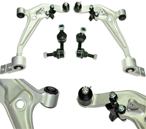 Front Lower Suspension Track Control Arms & Links Kit For Nissan X-Trail - D2P Autoparts