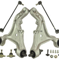 Front Lower Suspension Track Control Arms Pair (Lh & Rh) For Volvo S60 - D2P Autoparts