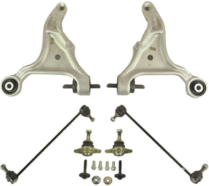 Front Lower Suspension Track Control Arms Pair (Lh & Rh) For Volvo S60 - D2P Autoparts