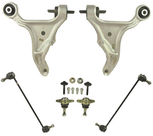 Front Lower Suspension Track Control Arms Pair (Lh & Rh) For Volvo S60 - D2P Autoparts