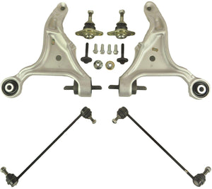 Front Lower Suspension Track Control Arms Pair (Lh & Rh) For Volvo S60 - D2P Autoparts