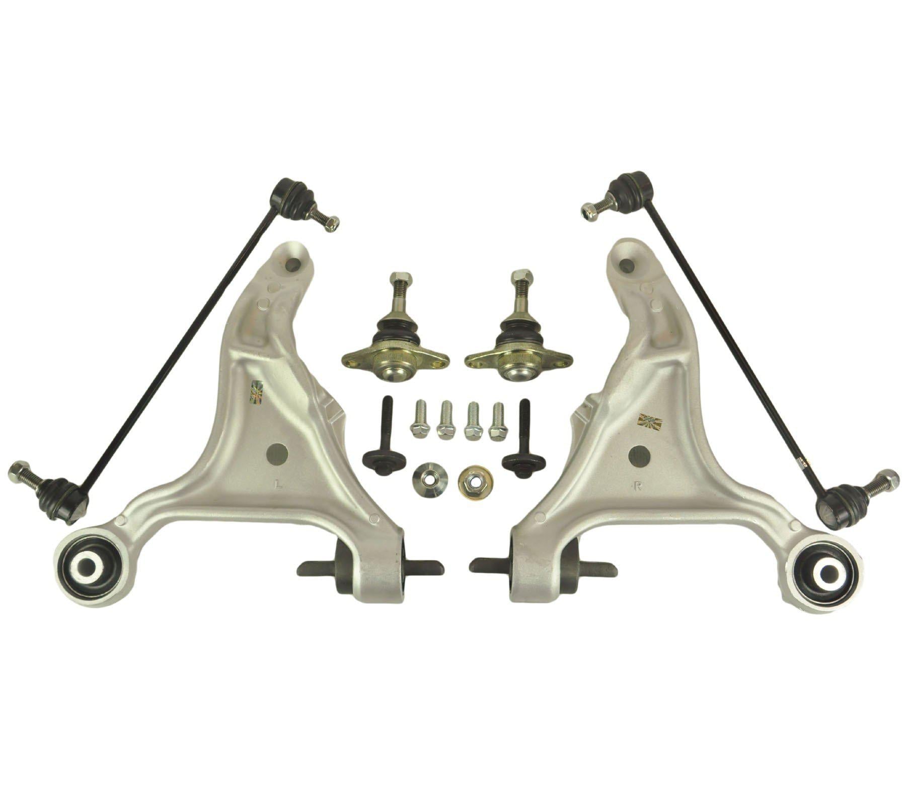 Front Lower Suspension Track Control Arms Pair (Lh & Rh) For Volvo S60 - D2P Autoparts