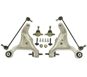 Front Lower Suspension Track Control Arms Pair (Lh & Rh) For Volvo S60 - D2P Autoparts