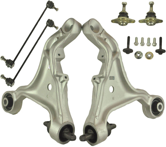Front Lower Suspension Track Control Arms Pair (Lh & Rh) For Volvo S60 - D2P Autoparts