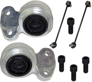 Front Lower Suspension Wishbone Bushes & Links Kit For Bmw - D2P Autoparts