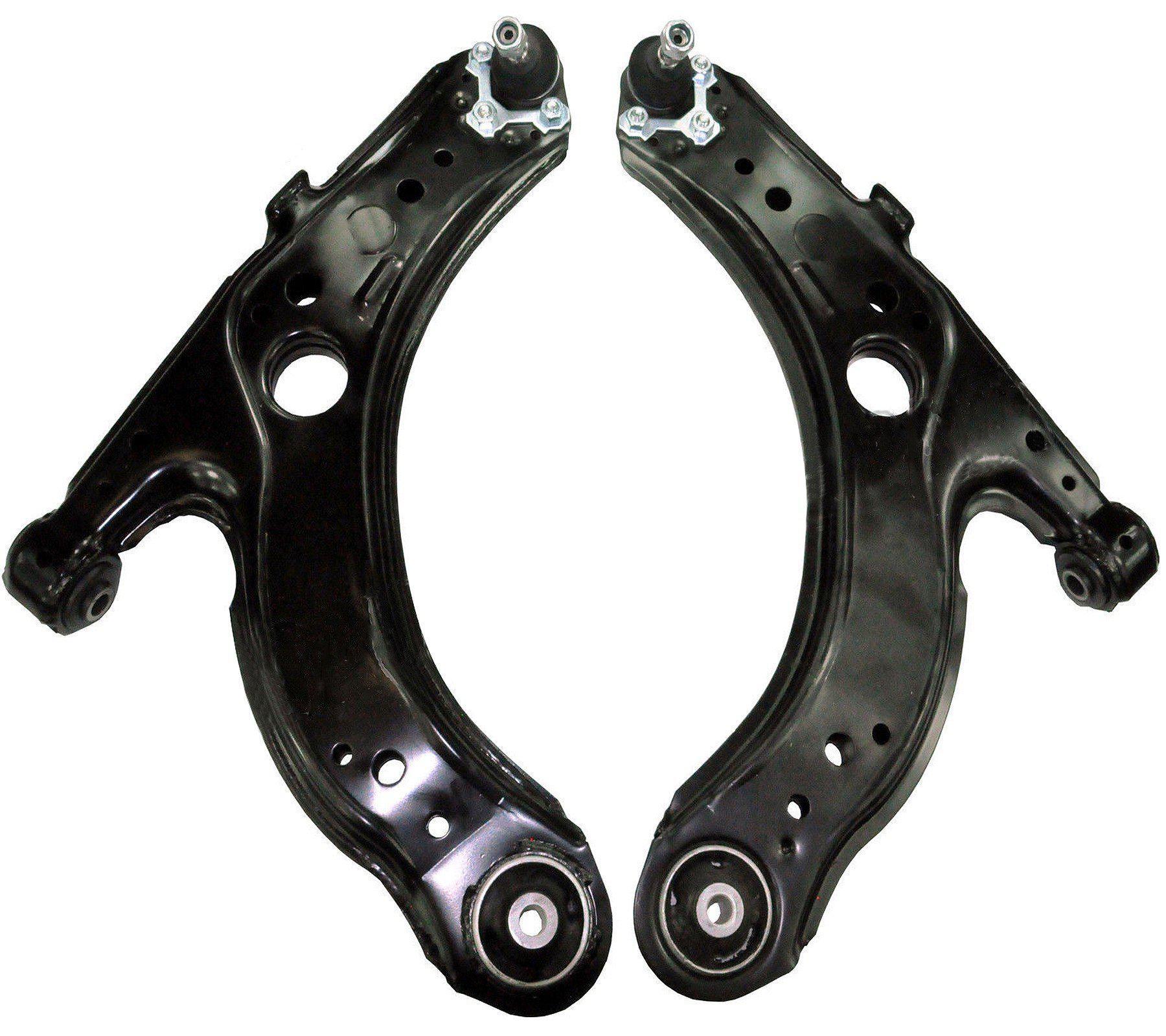 Front Lower Suspension Wishbone Control Arms Kit (Left & Right) For Audi, VW, Seat, Skoda A3, and Octavia - D2P Autoparts