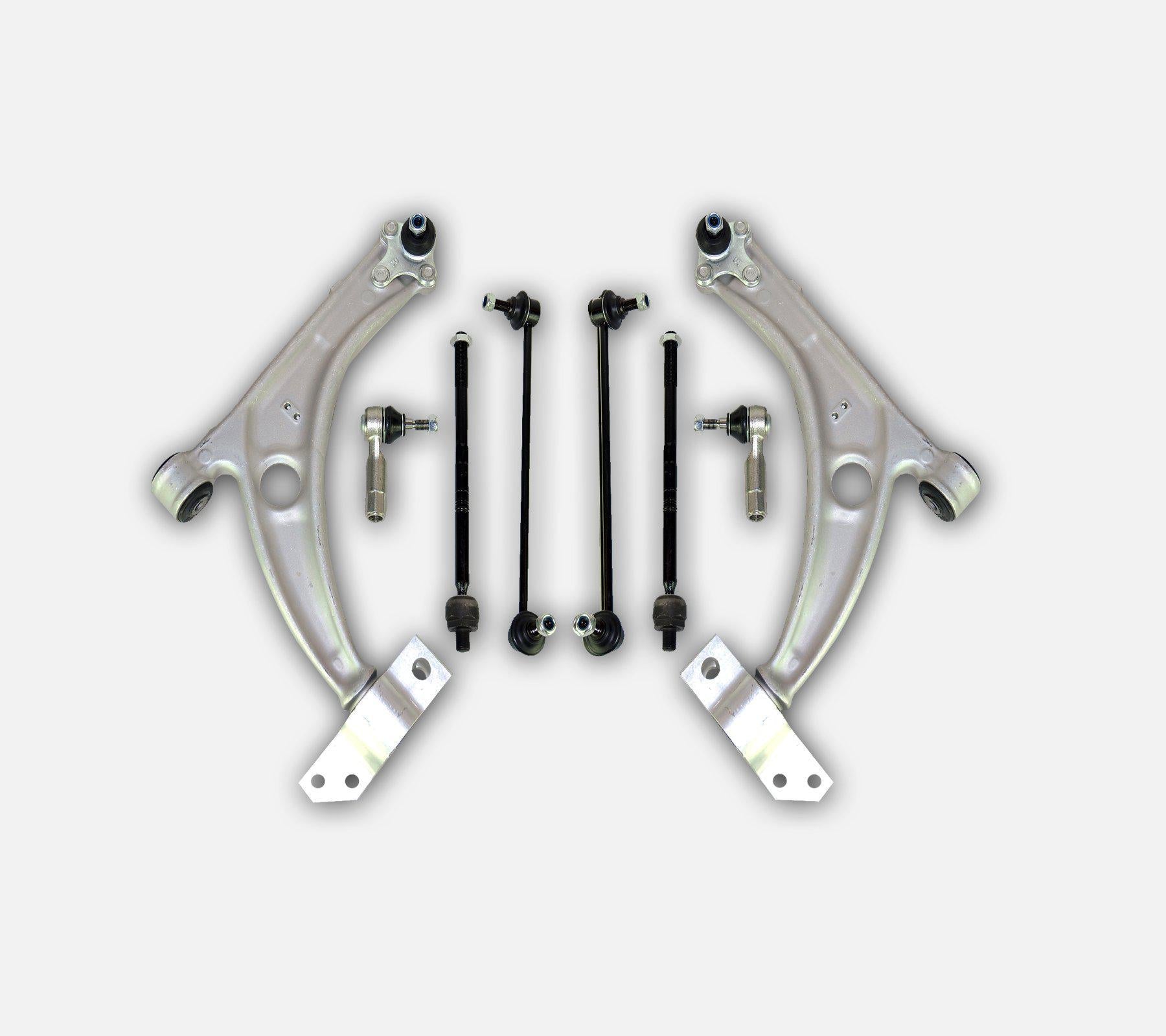 Front Lower Suspension Wishbone Control Arms Kit (Lh & Rh) For Audi/Vw/Seat/Skoda Altea, Caddy - D2P Autoparts
