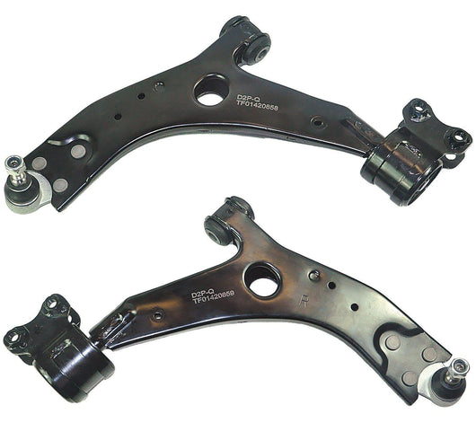 Front Lower Suspension Wishbone Track Control Arms Pair (Left & Right Sides) For Ford, Volvo - D2P Autoparts