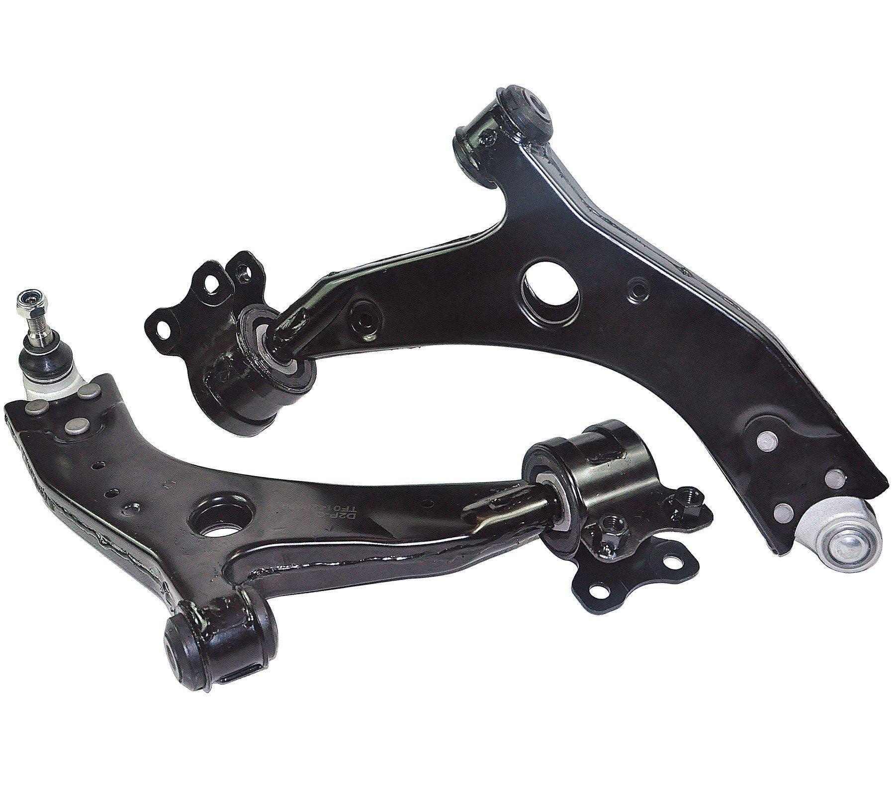 Front Lower Suspension Wishbone Track Control Arms Pair (Left & Right Sides) For Ford, Volvo - D2P Autoparts