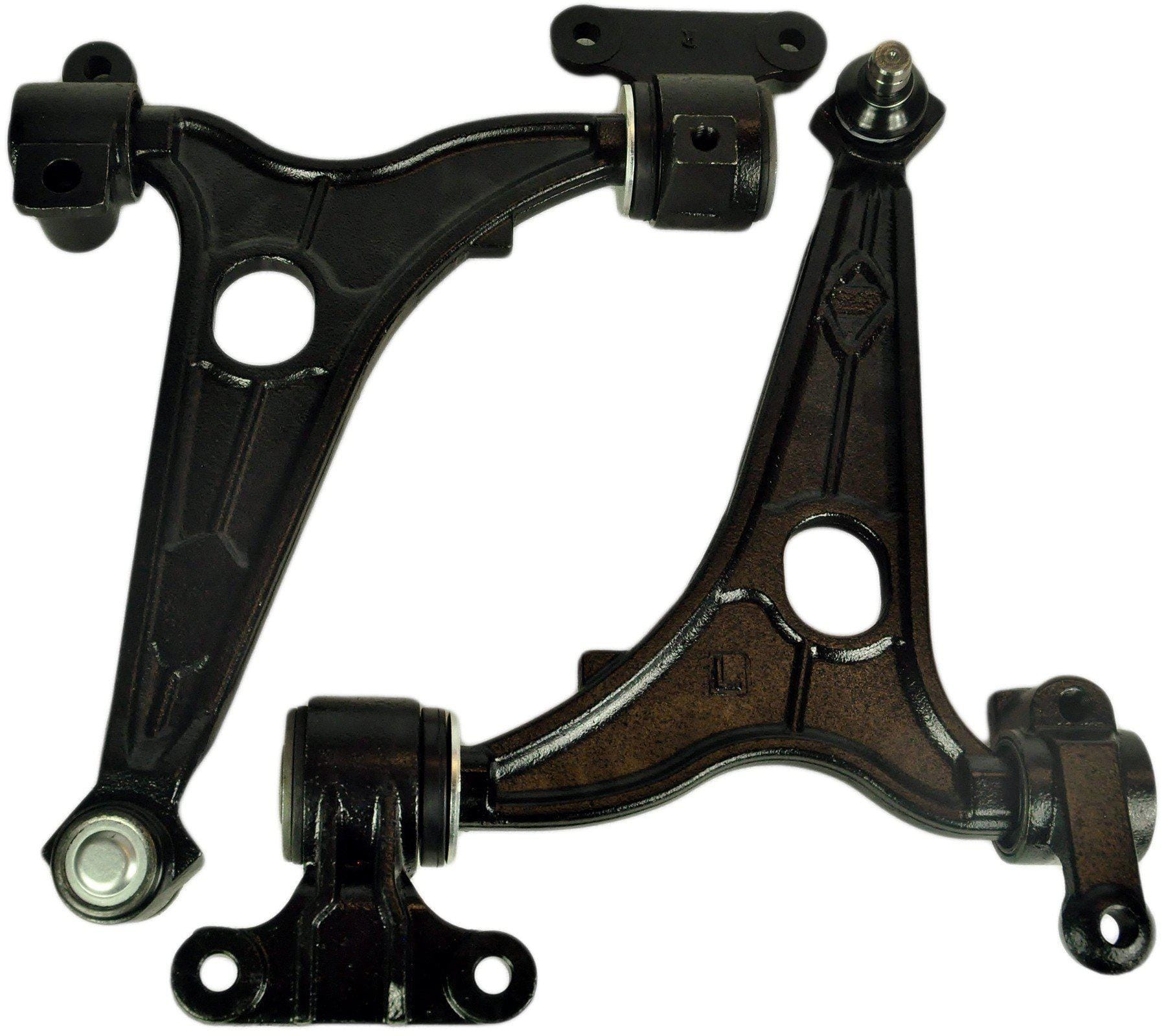 Front Lower Wishbone Control Arms Pair For Peugeot, Citroen, Fiat, and Lancia - D2P Autoparts