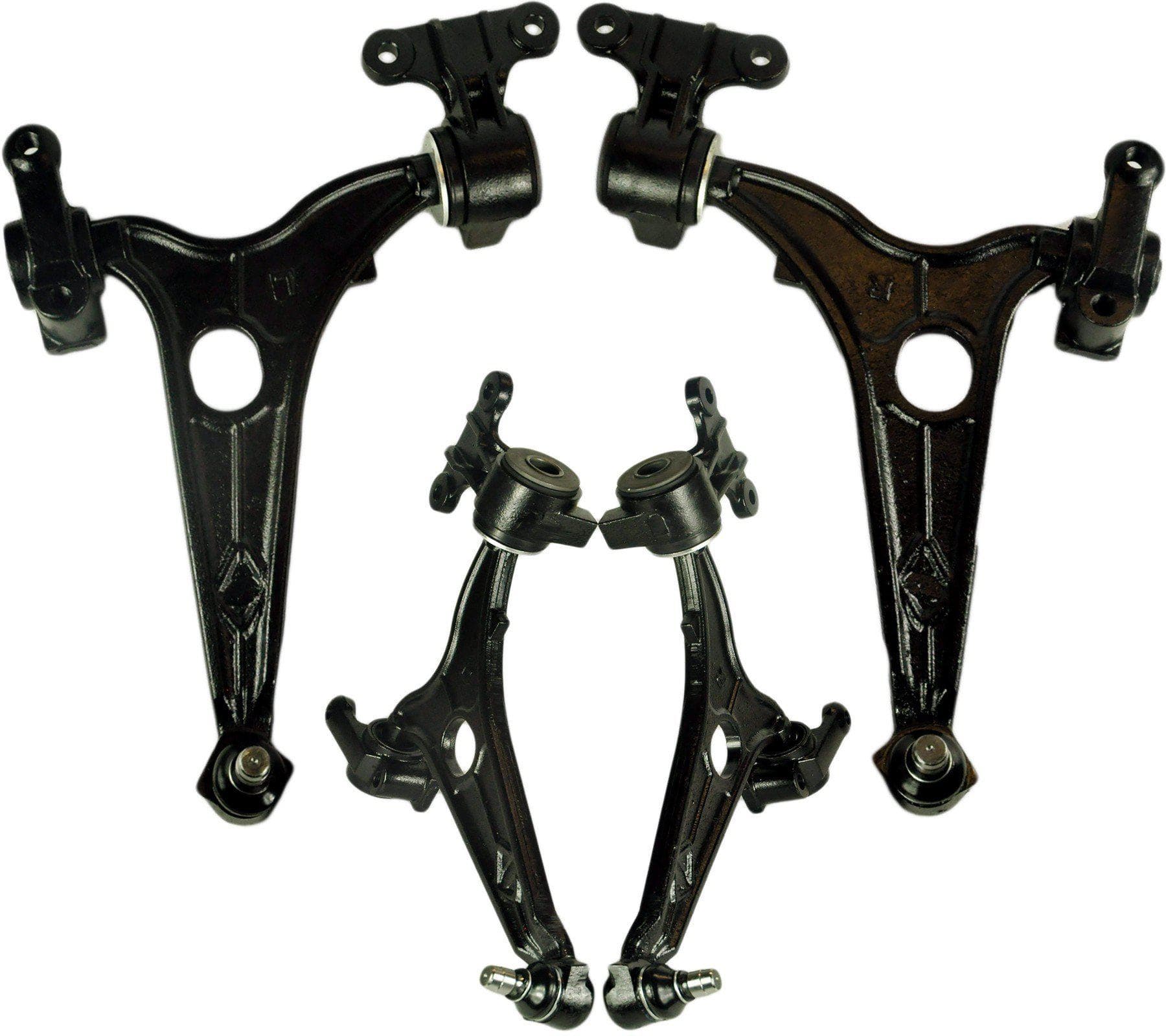 Front Lower Wishbone Control Arms Pair For Peugeot, Citroen, Fiat, and Lancia - D2P Autoparts