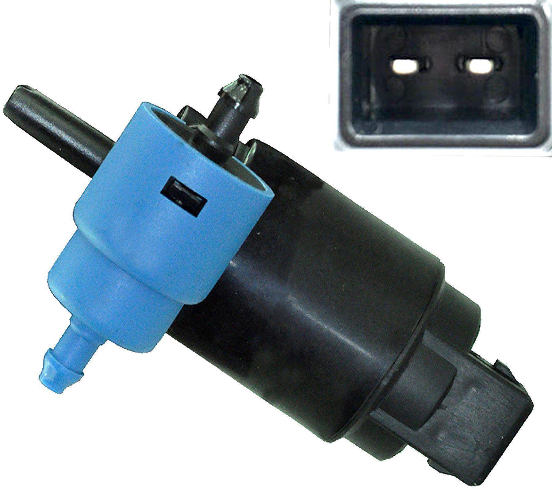 Front Or Rear Twin Outlet Windscreen Washer Pump For Vauxhall/Opel Vectra Awp20 - D2P Autoparts