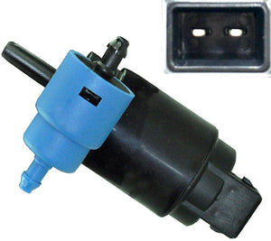 Front Or Rear Twin Outlet Windscreen Washer Pump For Vauxhall/Opel Vectra Awp20 - D2P Autoparts