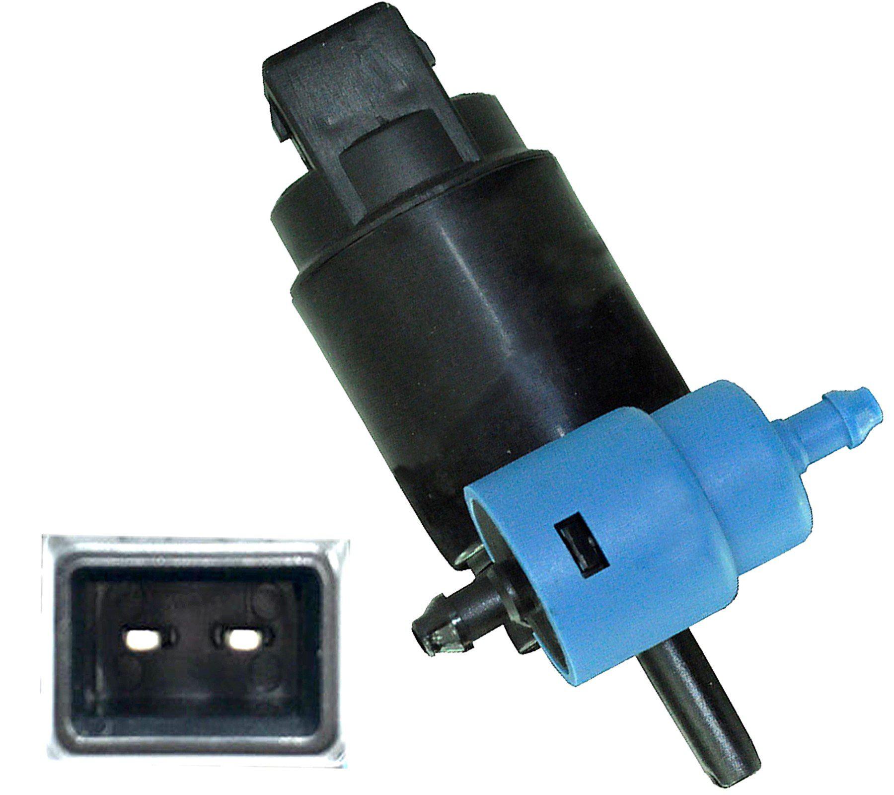 Front Or Rear Twin Outlet Windscreen Washer Pump For Vauxhall/Opel Vectra Awp20 - D2P Autoparts