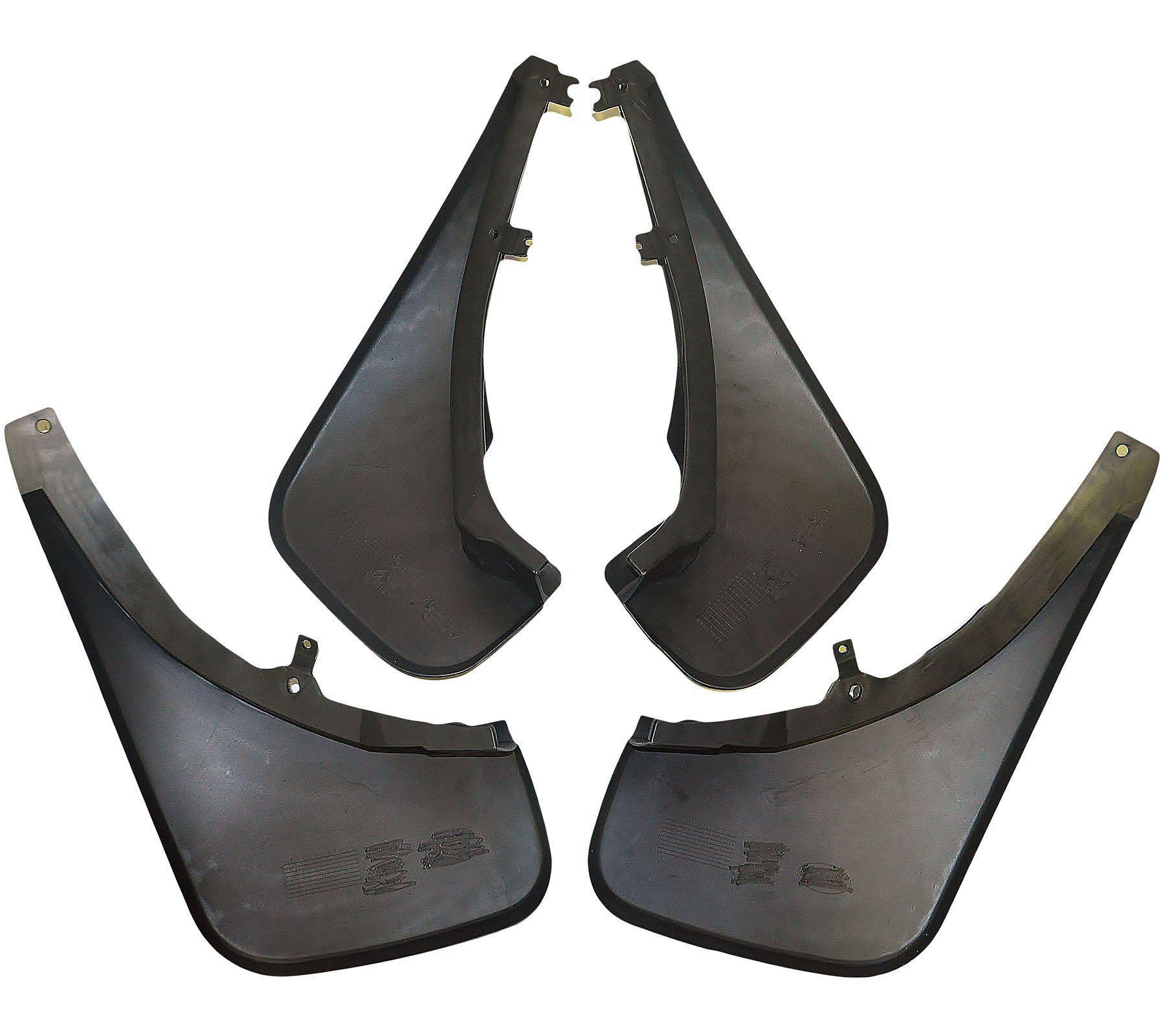 Front & Rear Mudflaps/Mudguards Pack Of 4 For Land Rover: Range Rover - D2P Autoparts