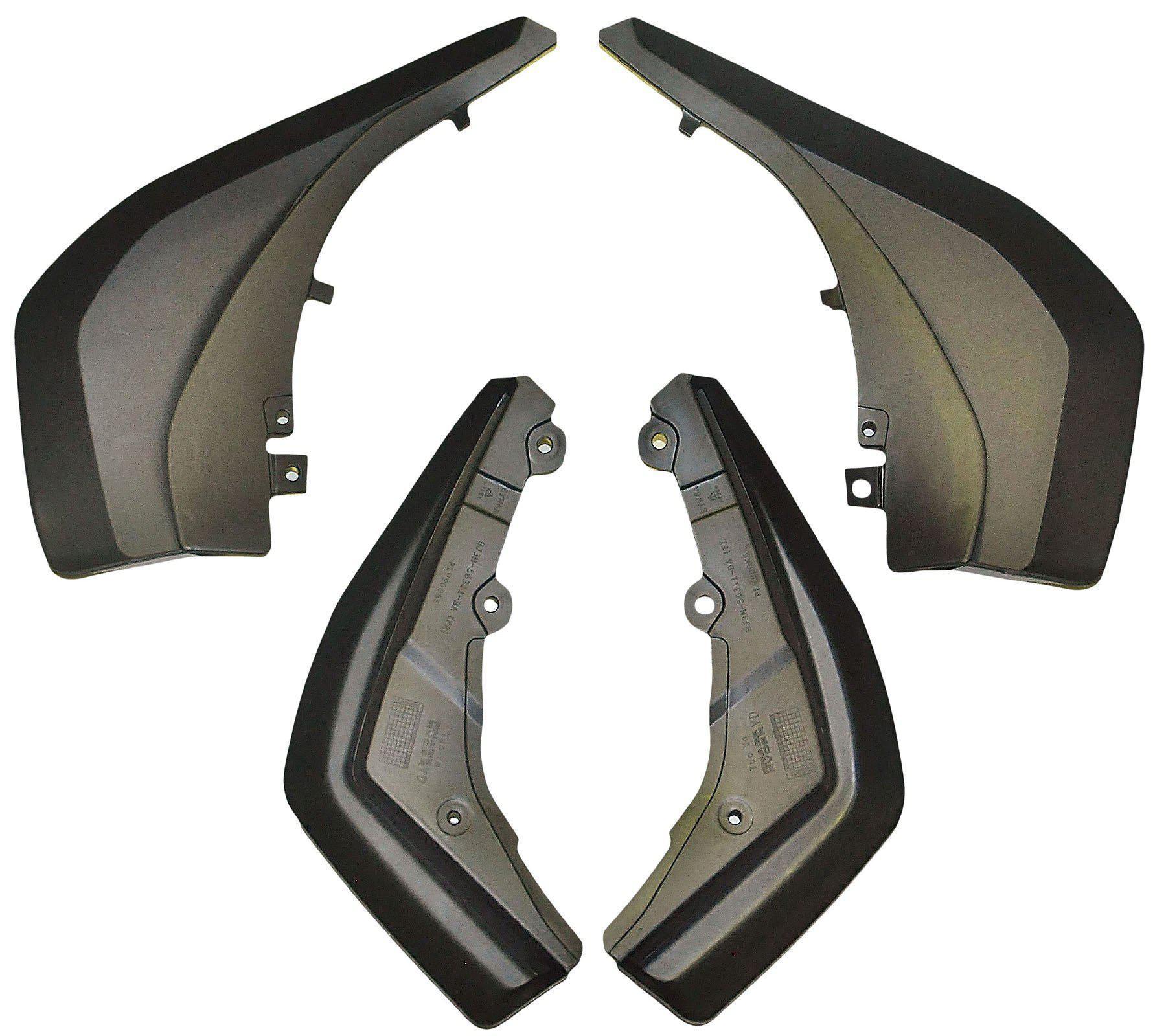 Front & Rear Mudguards Kit (Left & Right Sides) For Land Rover - D2P Autoparts