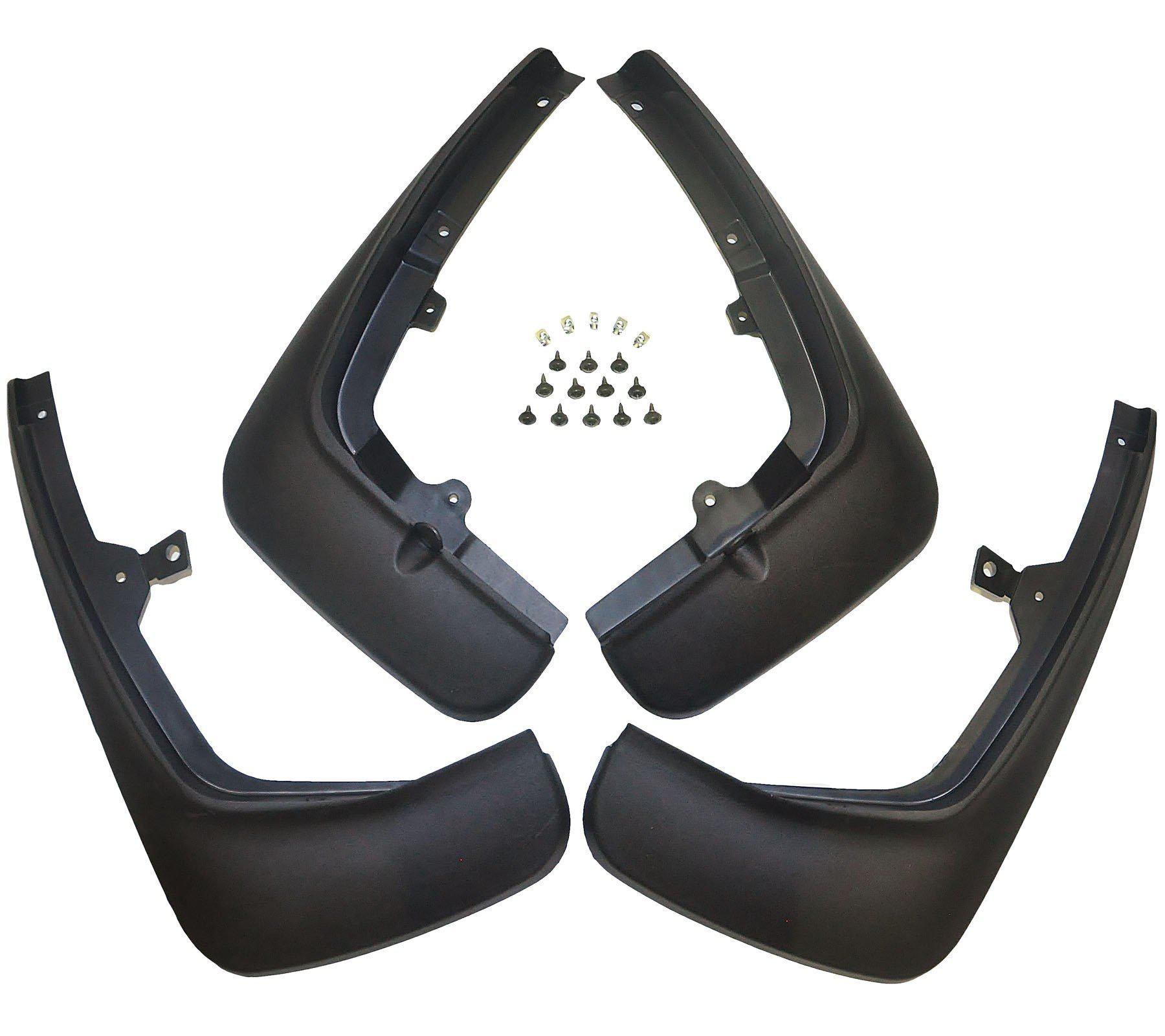 Front & Rear Mudguards Pair (LH & RH Sides) For Land Rover Range Rover Sport - D2P Autoparts