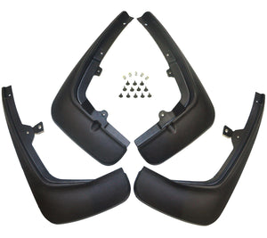 Front & Rear Mudguards Pair (LH & RH Sides) For Land Rover Range Rover Sport - D2P Autoparts