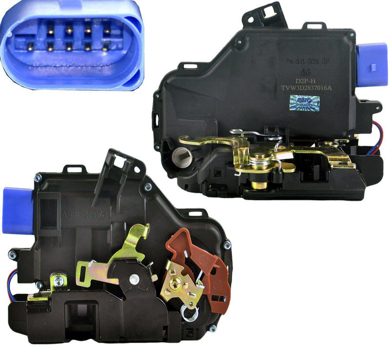Front Right Driver Door Lock Latch For Seat/Skoda/Vw - D2P Autoparts