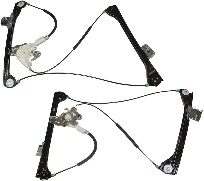 Front Right Driver Electric Window Regulator (2/3 Doors) For BMW: 3 Series, 51338229106 - D2P Autoparts