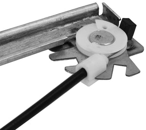 Front Right Window Regulator With 2 Pin Motor For Nissan Primastar X83 104443100G - D2P Autoparts