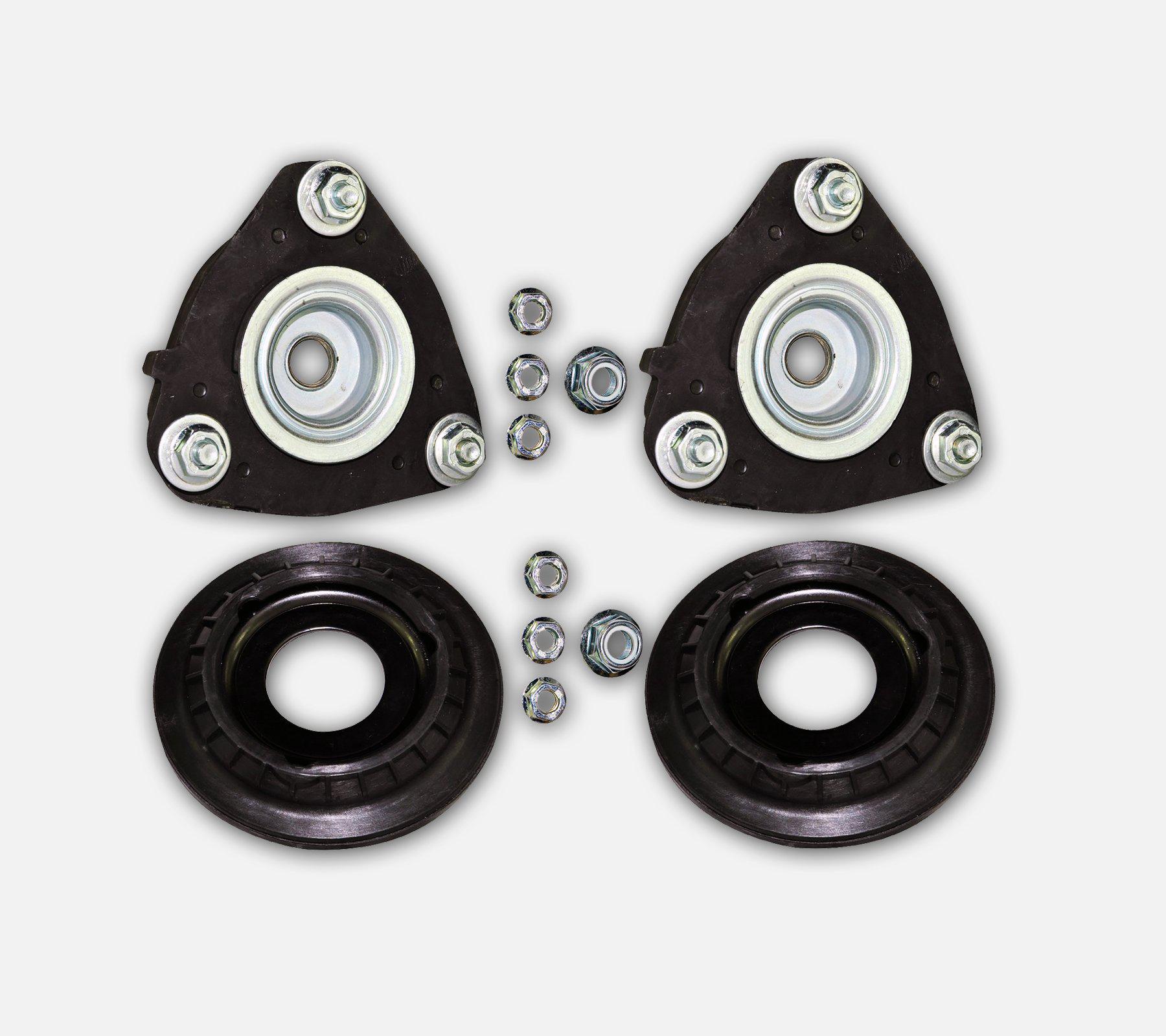 Front Suspension Top Strut Mount Bearings Pair (Left & Right) For Ford - D2P Autoparts
