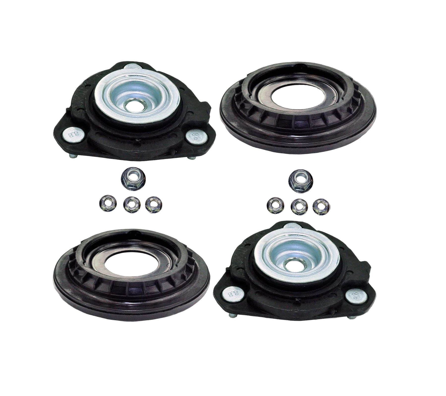 Front Suspension Top Strut Mount Bearings Pair (Left & Right) For Ford - D2P Autoparts