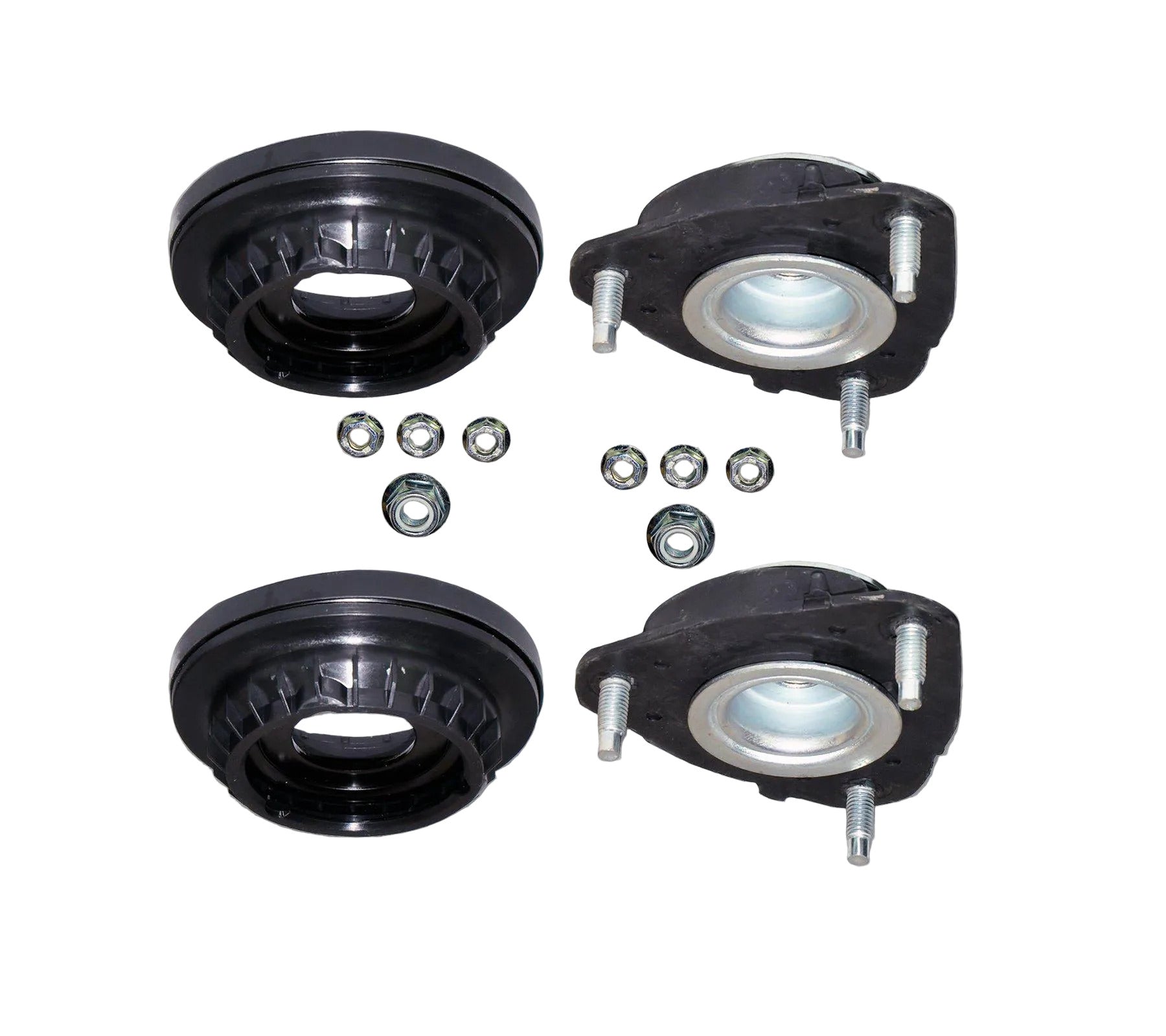 Front Suspension Top Strut Mount Bearings Pair (Left & Right) For Ford - D2P Autoparts