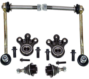 Front Suspension Upper & Lower Ball Joints & Droplinks Pair Kit For Peugeot/Citroen - D2P Autoparts