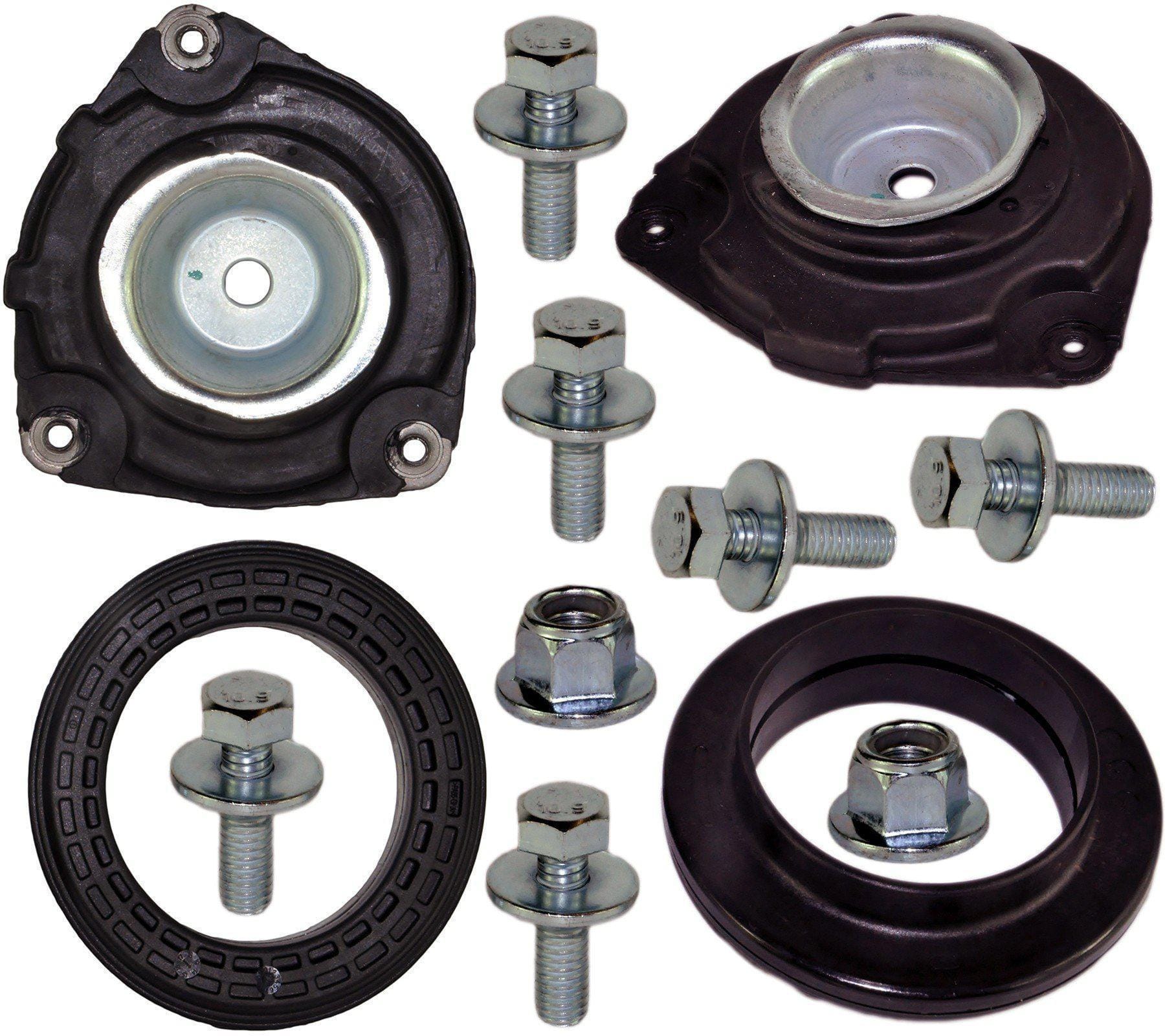 Front Top Struts Mounts & Bearings (Left + Right Pair) For Renault/Nissan - D2P Autoparts