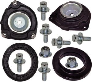 Front Top Struts Mounts & Bearings (Left + Right Pair) For Renault/Nissan - D2P Autoparts