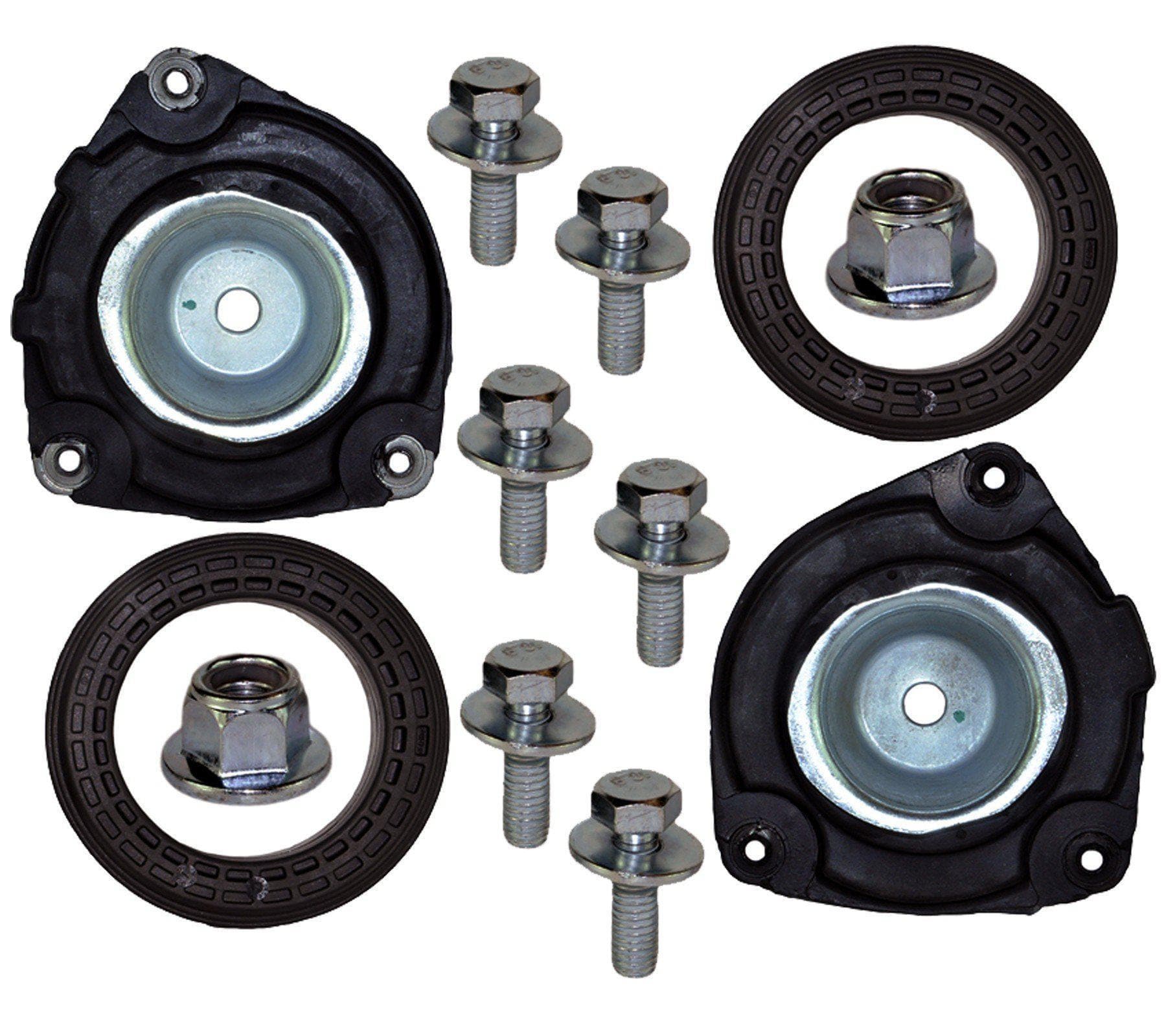 Front Top Struts Mounts & Bearings (Left + Right Pair) For Renault/Nissan - D2P Autoparts