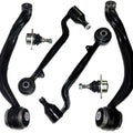 Front Upper & Lower Track Control Arms & Ball Joints Kit For Land Rover Range Rover - D2P Autoparts