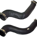 Front Upper Turbo Intercooler Hose Pipe Pair (Left & Right Sides) For Land Rover - D2P Autoparts