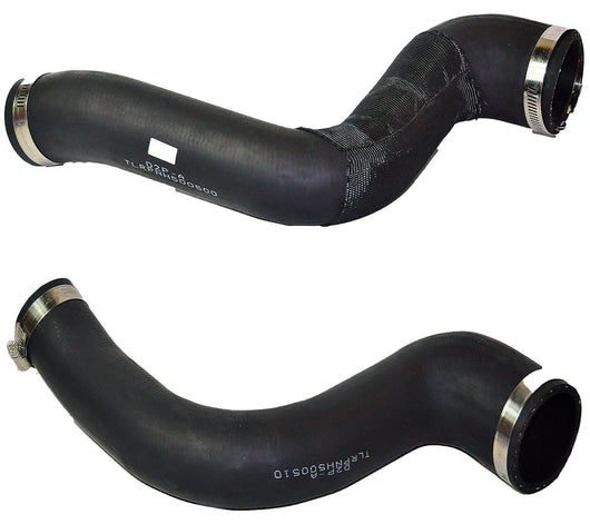 Front Upper Turbo Intercooler Hose Pipe Pair (Left & Right Sides) For Land Rover - D2P Autoparts