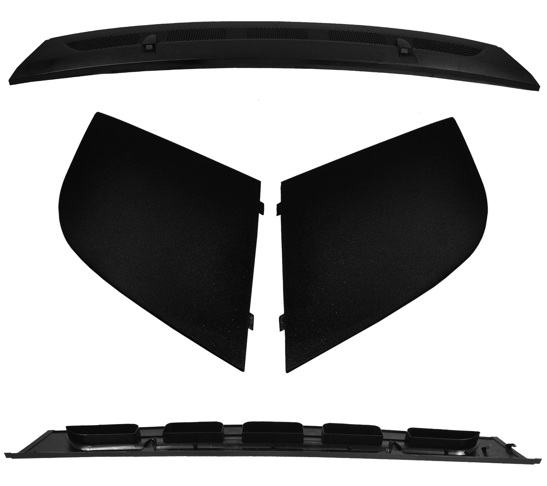 Front Windshield Water Drain Cover (Left & Right Pair) For Mercedes Benz Mb B Class W245 - D2P Autoparts