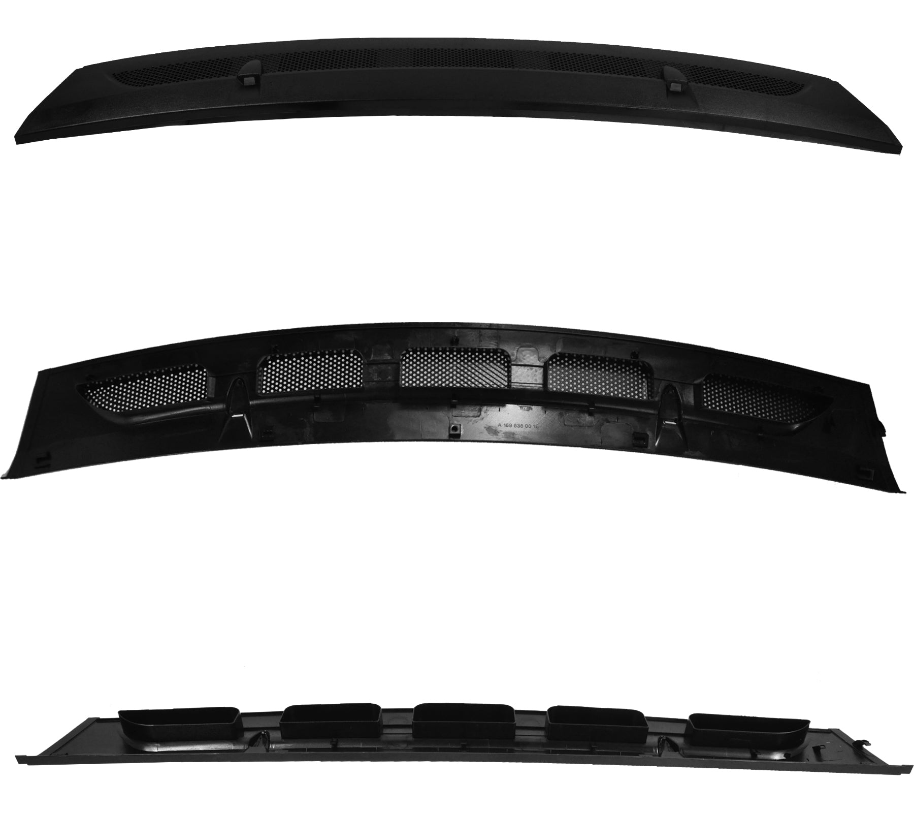 Front Windshield Water Drain Cover (Left & Right Pair) For Mercedes Benz Mb B Class W245 - D2P Autoparts
