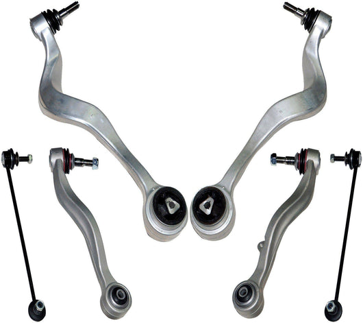 Front Wishbone Control Arms & Drop-Links Kit For BMW 5 Series - D2P Autoparts