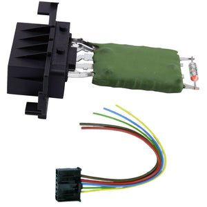 Heater Blower Motor Fan Resistor + Wiring Loom For Alfa Romeo, Fiat, Peugeot, Citroen, and Opel-Vauxhall - D2P Autoparts